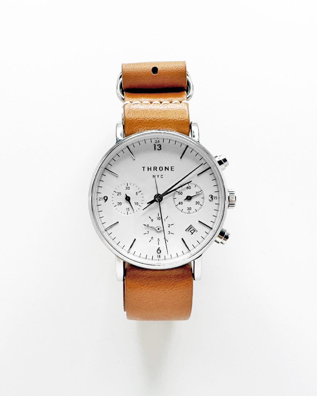 Throne Watches NATO LEATHER WATCH BAND