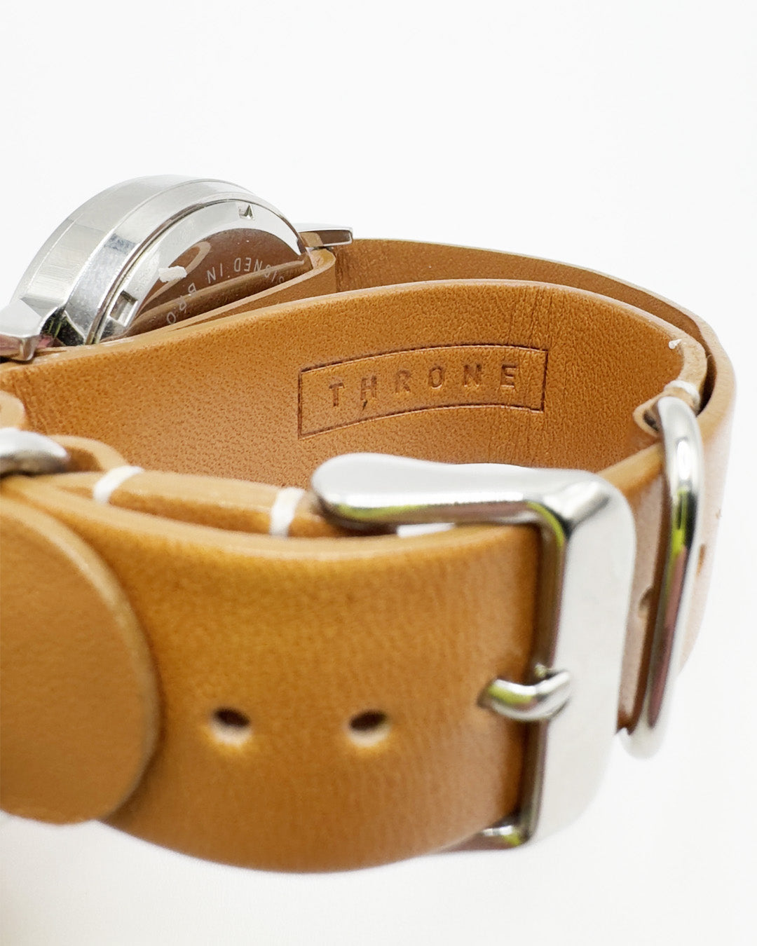Throne Watches NATO LEATHER WATCH BAND