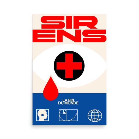 SIRENS LA FIN DU MONDE PRINT