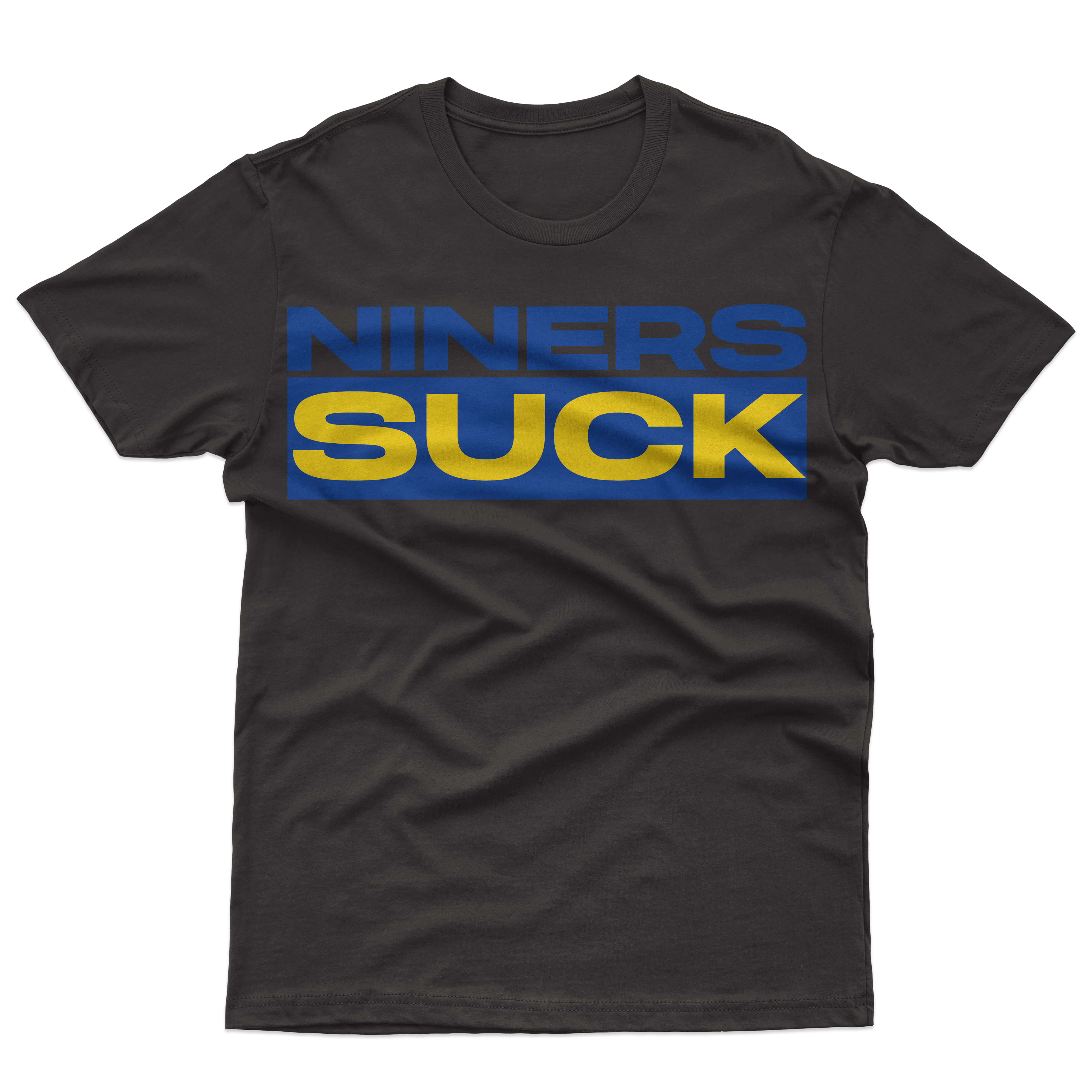 LA RAMS NINERS SUCK TEE