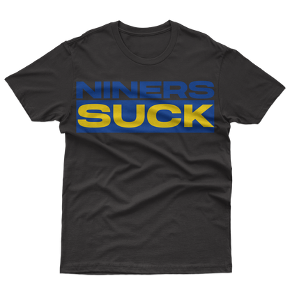 LA RAMS NINERS SUCK TEE