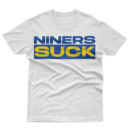 LA RAMS NINERS SUCK TEE
